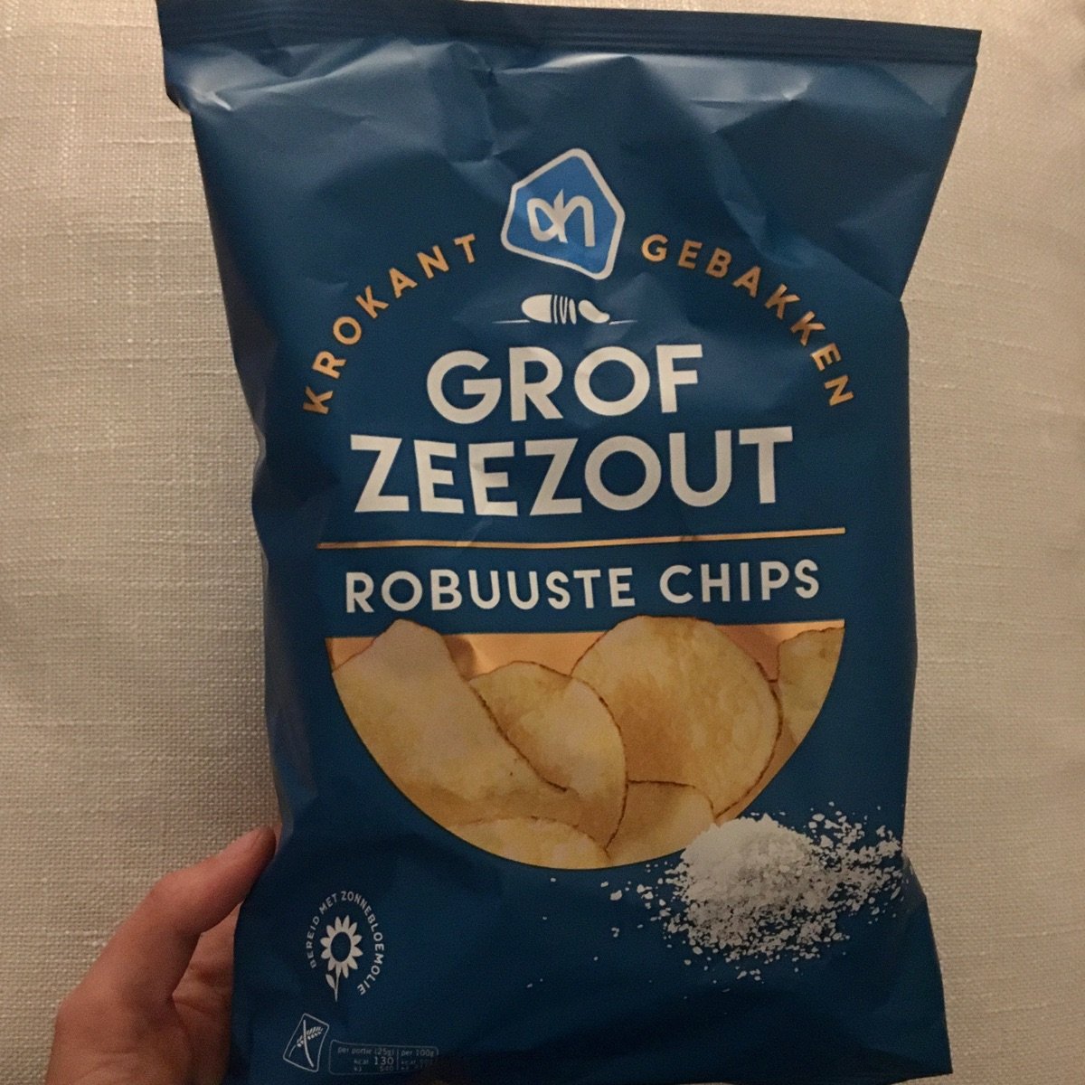 Albert Heijn Robuuste Chips Grof Zeezout Reviews abillion