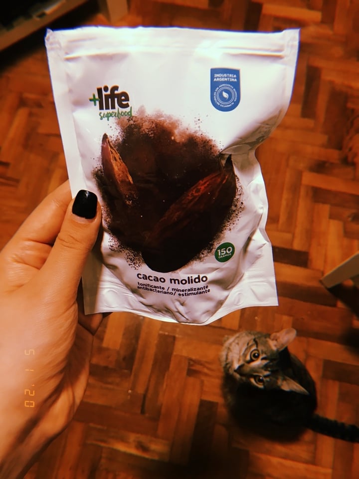photo of +life Superfood Cacao Amargo shared by @kibouganbou on  05 Jan 2020 - review