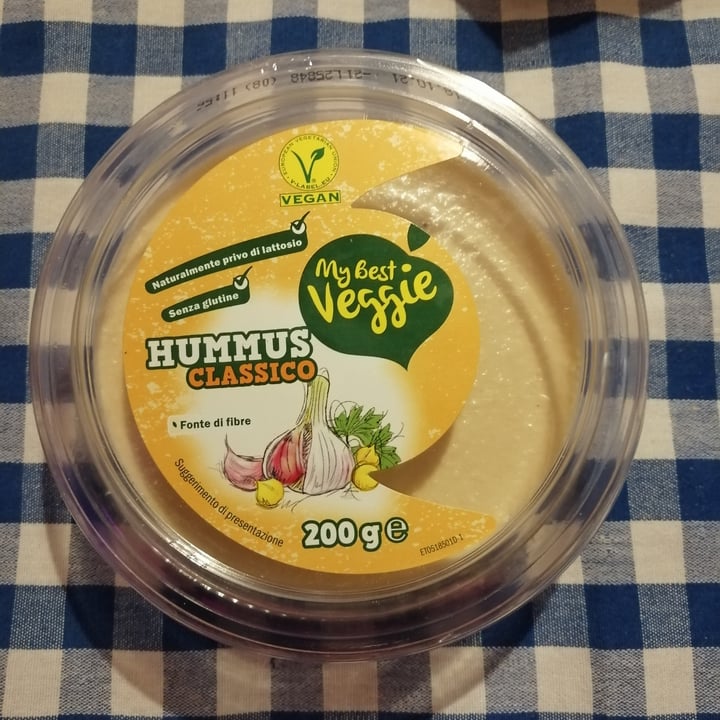 photo of My Best Veggie Hummus classico shared by @tirnanog on  07 Oct 2021 - review