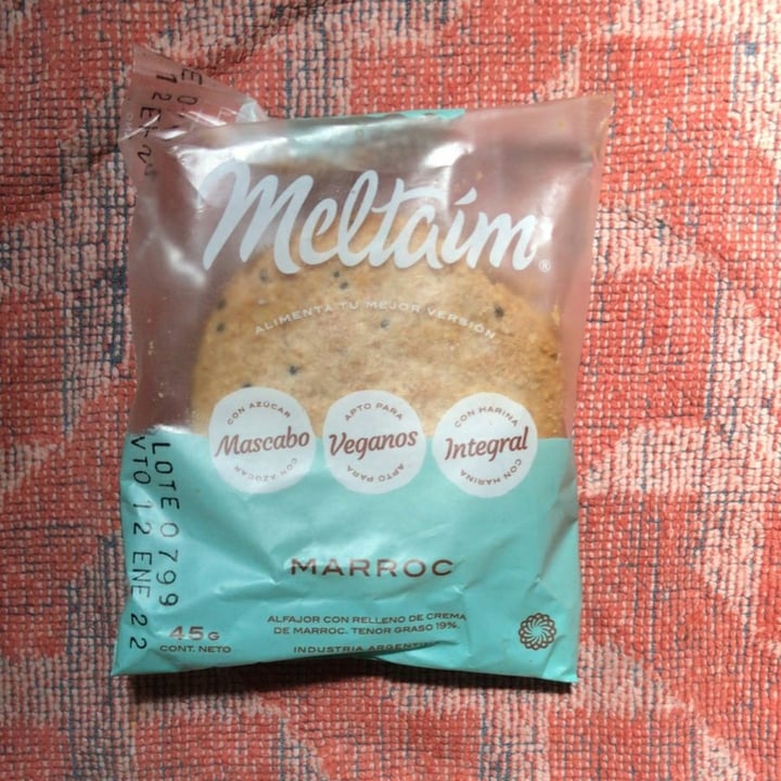 photo of Meltaím Alfajor Marroc shared by @evelyneich on  30 Oct 2021 - review