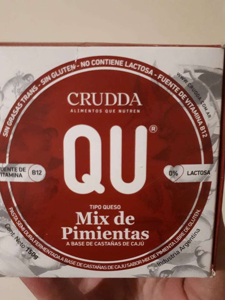 review photo of Crudda Queso con Mix Pimientas a Base de Castañas de Cajú shared by @alicia1977 on 04 Oct 2020 - review