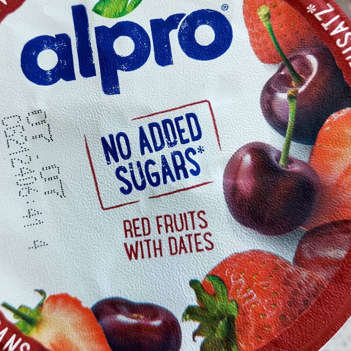 photo of Alpro Red Fruits With Dates (No Added Sugars) shared by @acquario on  18 Jun 2022 - review