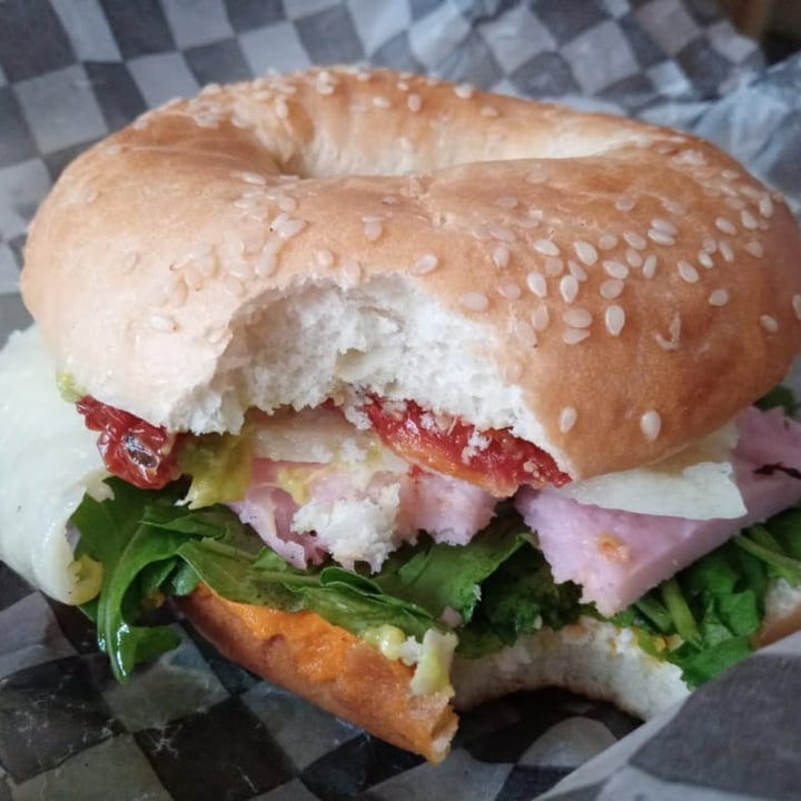 review photo of Mönt take away Bagel shared by @brendaflowers on 02 May 2021 - review