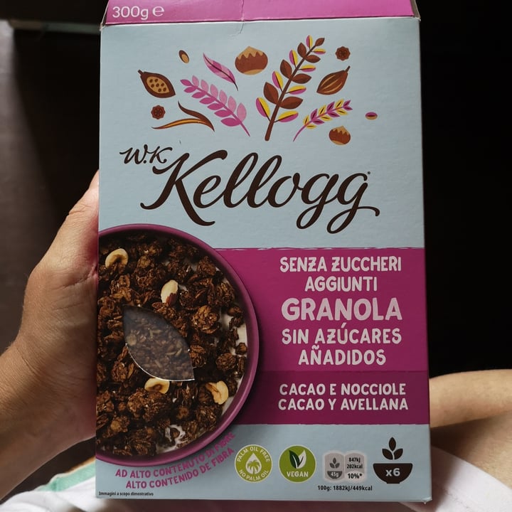 photo of Kellogg Granola cacao e nocciole shared by @rachele82 on  15 Jun 2021 - review