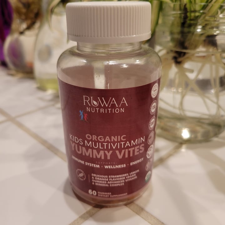 photo of Ruwaa Nutrition Organic Kids Multivitamin shared by @bambilynn on  19 Jan 2022 - review