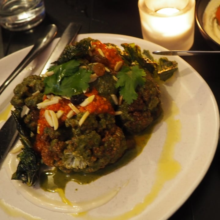review photo of The Hummus Club Roast Cauliflower shared by @kyleharbour on 15 May 2020 - review