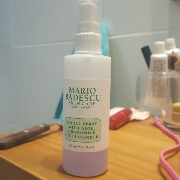 photo of Mario Badescu Facial Spray With Aloe, Chamomile And Lavender shared by @camilaaldeco on  19 May 2020 - review