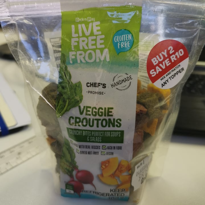review photo of Chefs Promise Veggie Croutons shared by @cinderella44 on 11 Jul 2022 - review