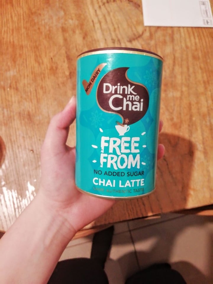 review photo of drink me chai free from dairy free from dairy chai latte shared by @slavbot on 25 Feb 2020 - review