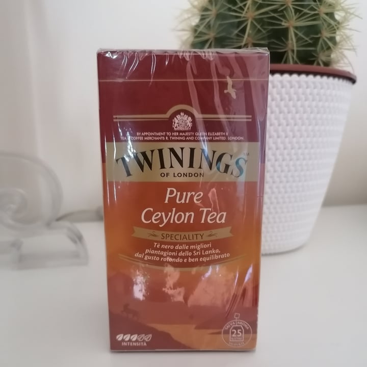 photo of Twinings Pure ceylon tea shared by @saracrt on  14 Jul 2022 - review
