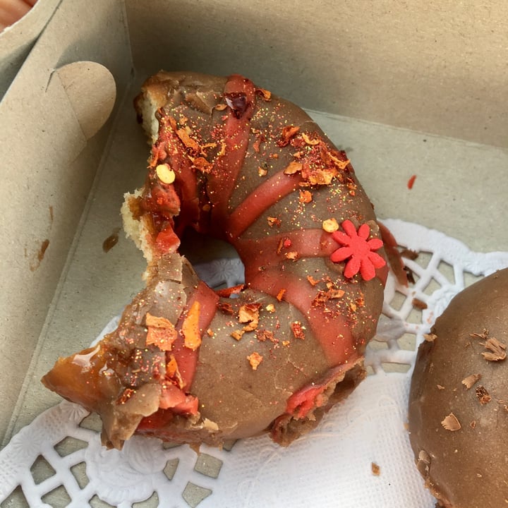 photo of Hulis Donuts Chilli Chocolate Donut shared by @taz on  16 Oct 2021 - review