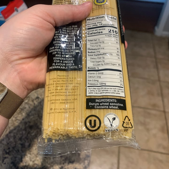 review photo of Garofalo Spaghetti integrali biologici shared by @nikkidavisarmstrong on 27 May 2022 - review