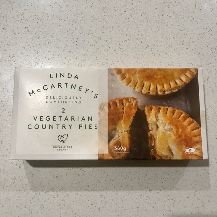photo of Linda McCartney's 2 vegetarian Country pies shared by @aveganfromaustralia on  28 Apr 2020 - review