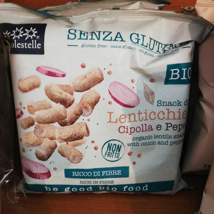 review photo of Sottolestelle Snack Di Lenticchie Cipolla E Pepe shared by @p4tr1z14 on 30 Apr 2021 - review