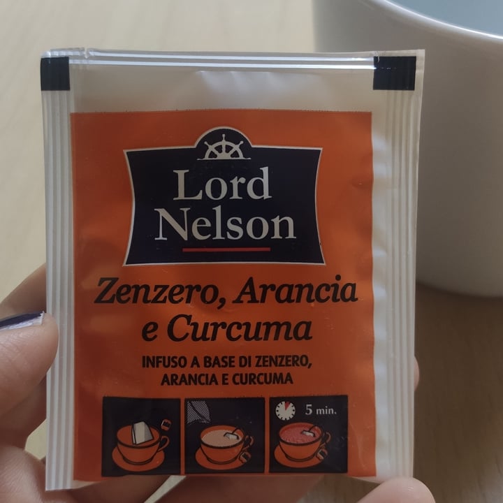 photo of Lord Nelson Infuso zenzero arancia e curcuma shared by @tipsyballoons on  01 Aug 2022 - review