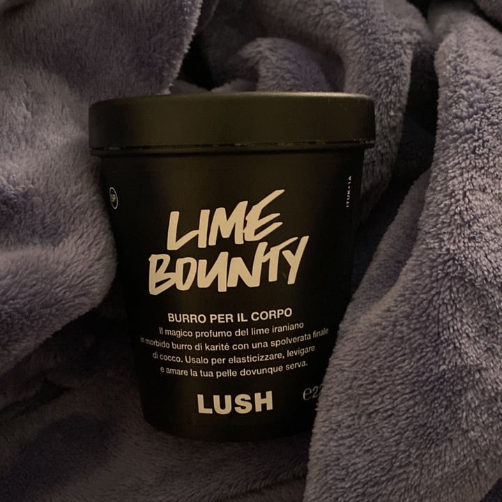 photo of LUSH Fresh Handmade Cosmetics Burro Per Il Corpo Lime Bounty shared by @ceciliasb on  26 Oct 2022 - review