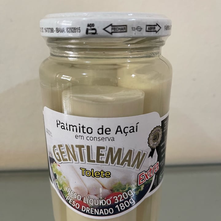 photo of Gentleman Palmito de Acai shared by @tatianalopes on  12 May 2022 - review