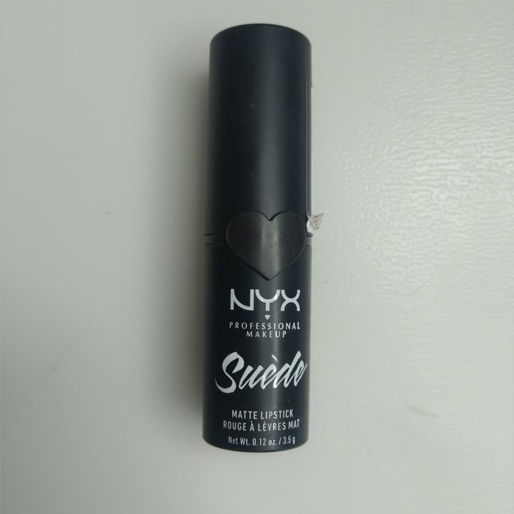 review photo of NYX Cosmetics Suede Matte Lipstick shared by @federock on 28 Apr 2021 - review