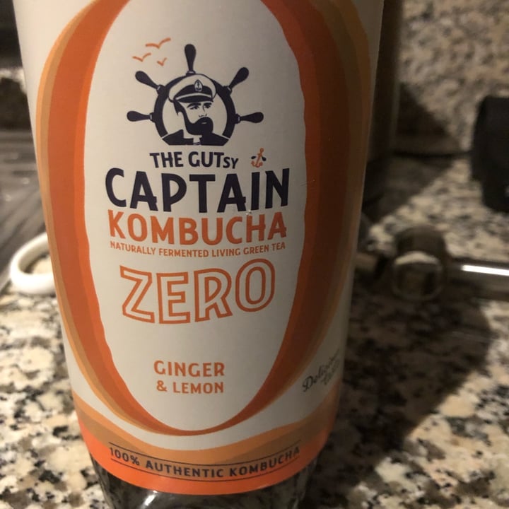 photo of Captain Kombucha Kombucha zero ginger & lemon shared by @jucals on  11 May 2022 - review