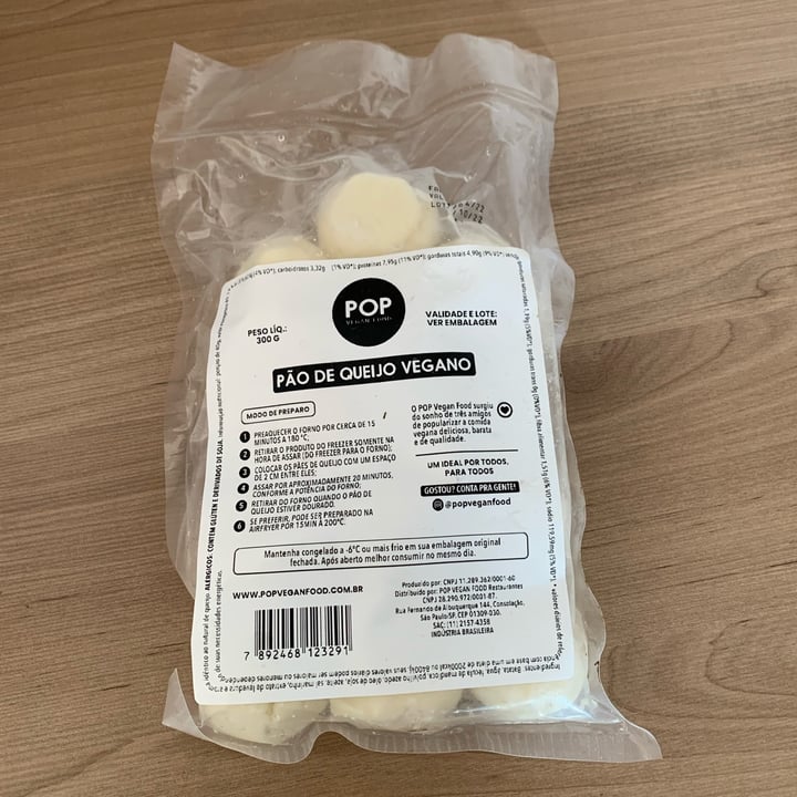 photo of Pop vegan food Pão de queijo shared by @cr-vegan on  24 May 2022 - review