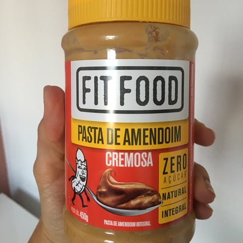Fit Food Cremosa - Pasta de Amendoim, 450g 