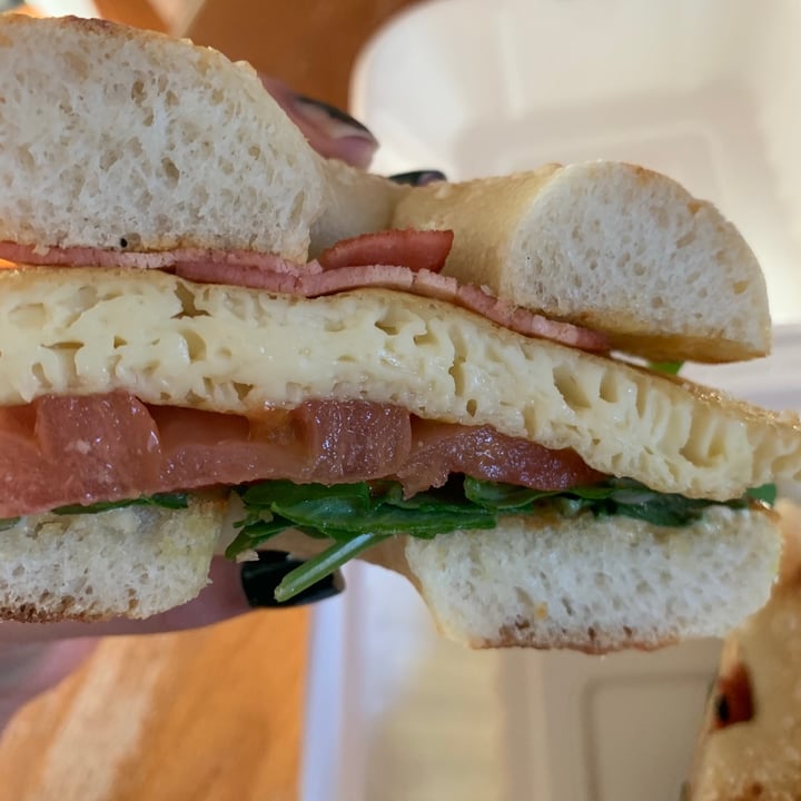 review photo of Paisley Coffeehouse & Eatery Vegan Breakfast Sandwich shared by @bananabreadgirl on 02 Jun 2021 - review