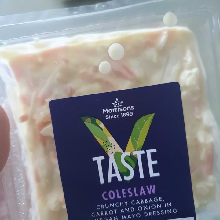 review photo of Morrisons Vegan Coleslaw shared by @fayehulton on 23 Jun 2020 - review