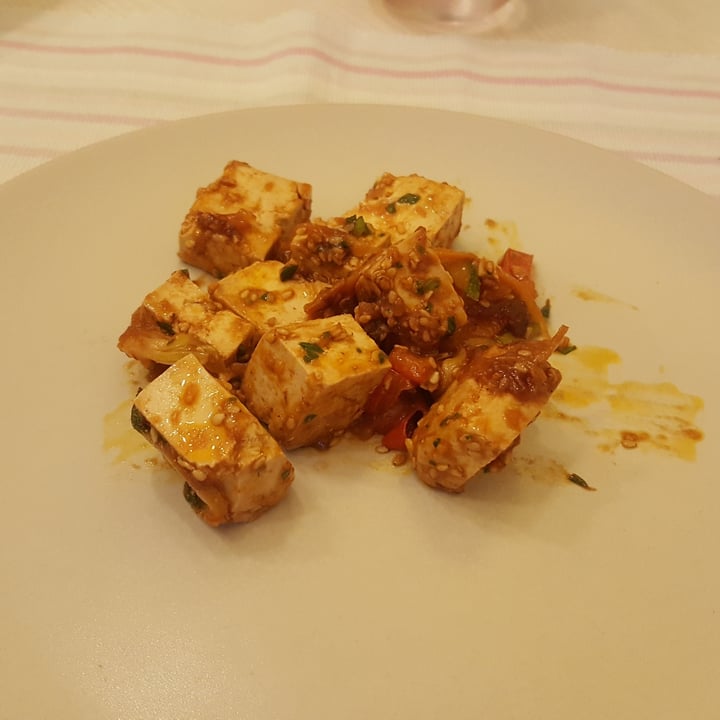 photo of Green-go Kitchen Dadolata Di Tofu Piccante shared by @vegalle on  05 Jun 2022 - review