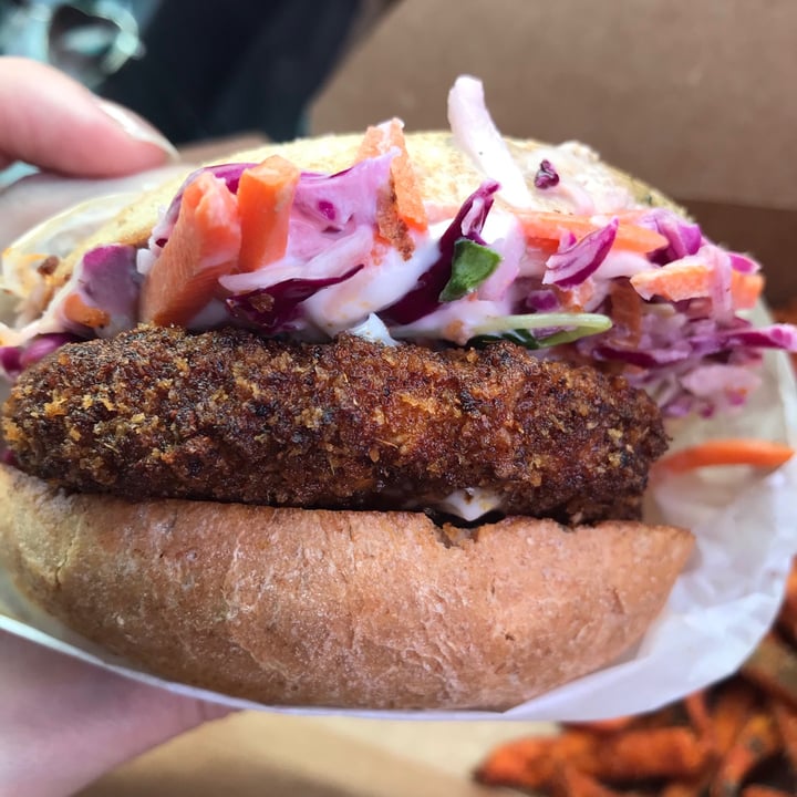 photo of Native Foods Cafe Nashville Hot Chicken Sandwich shared by @mallory17 on  07 Sep 2020 - review