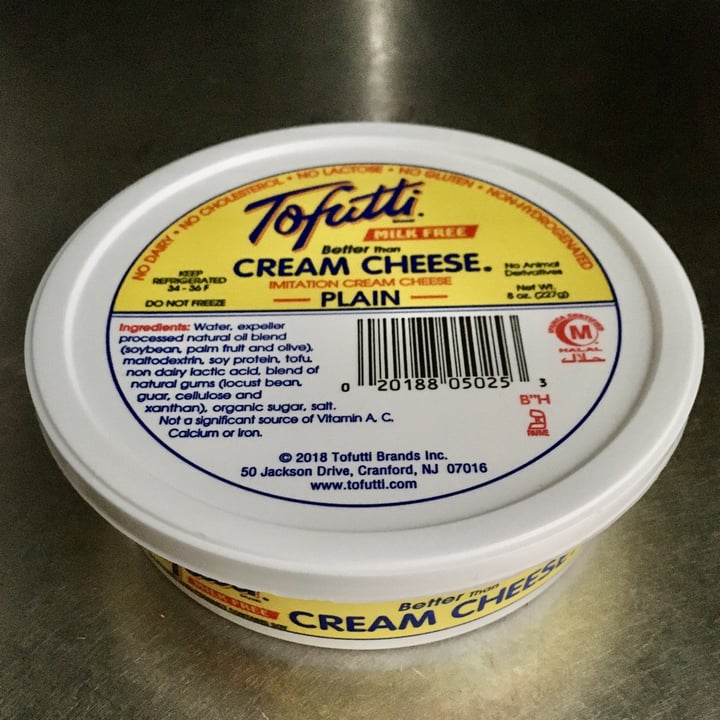 Tofutti Better Than Cream Cheese Review abillion