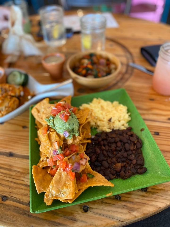 photo of Pomegranate Cafe Chipotle Chilaquiles 🌶 🌵☀️ shared by @veganvato on  03 Dec 2019 - review