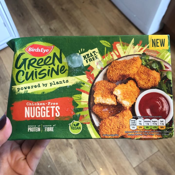 photo of BirdsEye Green Cuisine Chicken-Free Nuggets shared by @laurenmitchell on  07 Aug 2021 - review