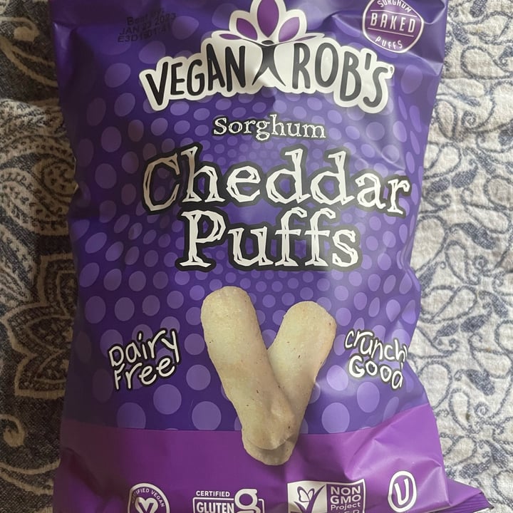 review photo of Vegan Rob's Cheddar Puffs shared by @blazelski on 21 Sep 2022 - review