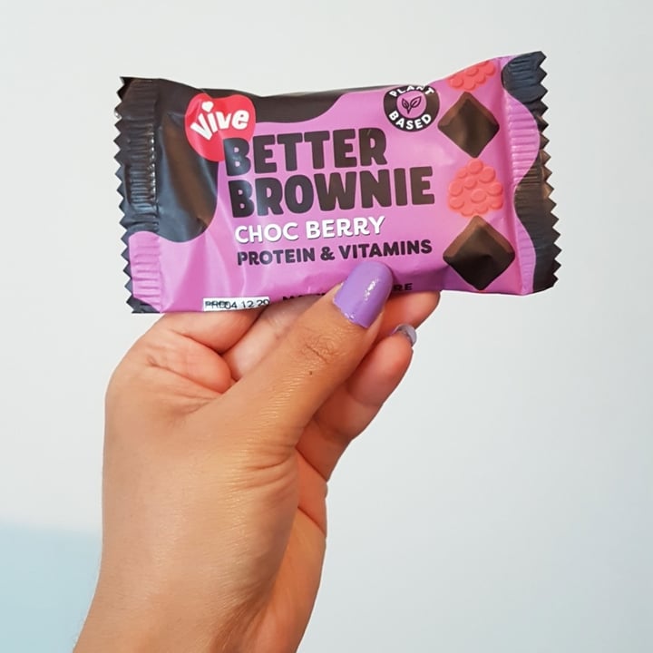 review photo of Vive Better Brownie Choc Berry shared by @purplelilpixie on 19 Jun 2021 - review