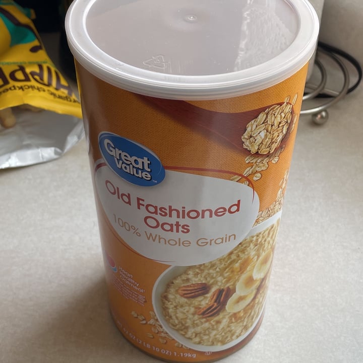 photo of Great Value  Old Fashioned Oats shared by @mattclark181 on  14 Jan 2022 - review