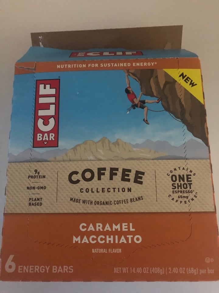 photo of Clif Bar Caramel Macchiato shared by @courtlynn on  06 Apr 2020 - review