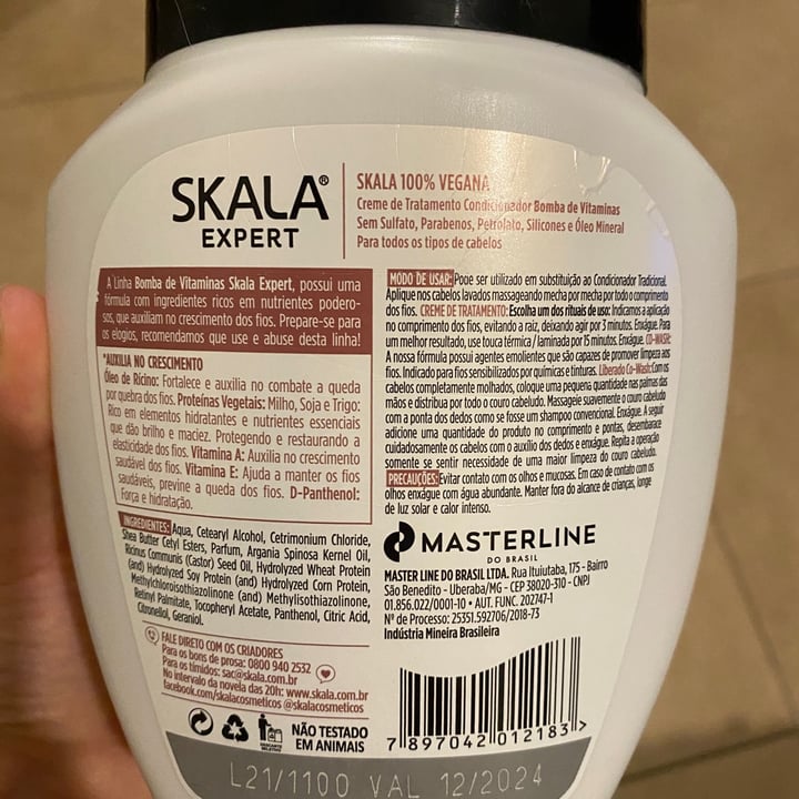 photo of Skala Skala expert bomba de vitaminas shared by @veganiciousbab on  06 Sep 2022 - review