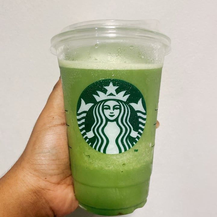 Starbucks Sengkang Singapore Green Tea Cream Frappuccino Review
