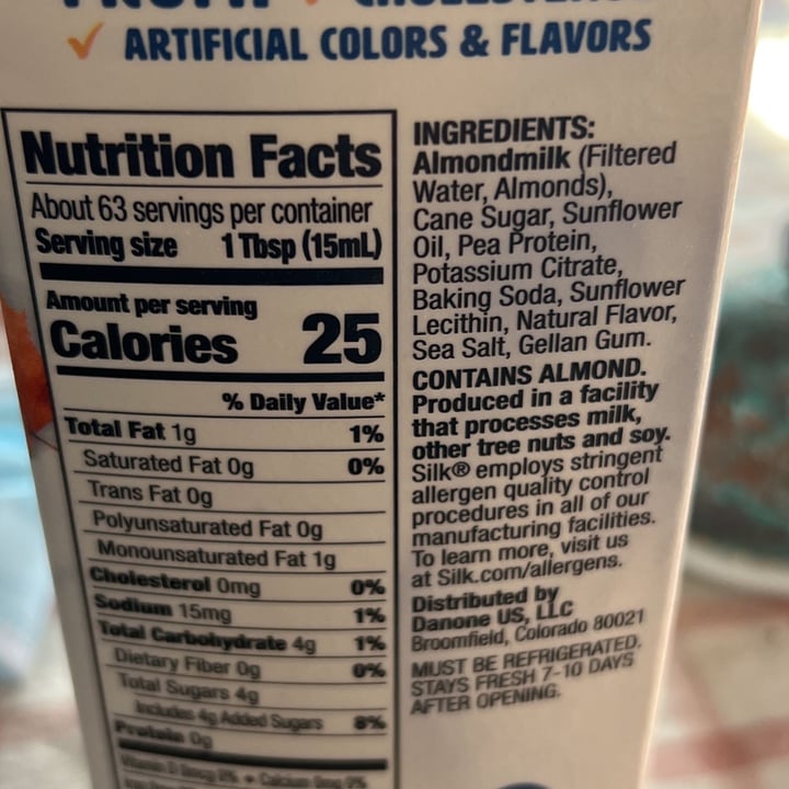 photo of Silk Pumpkin Spice Almond Creamer shared by @annielufkin on  16 Oct 2022 - review