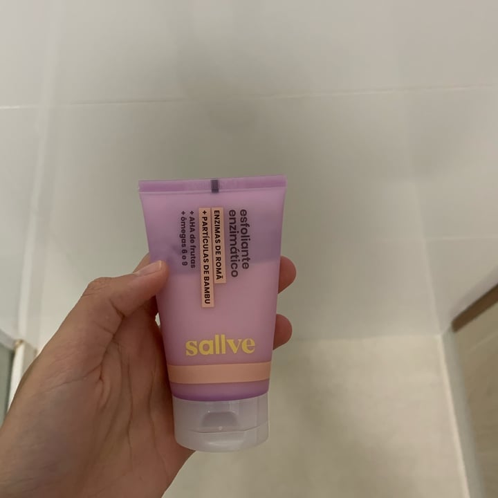 review photo of Sallve Esfoliante Enzimático shared by @anaescaleira on 29 Apr 2022 - review