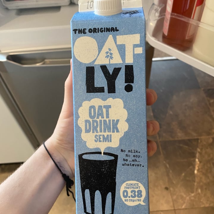 photo of Oatly Oat Milk Semi shared by @jamesm on  06 Mar 2022 - review