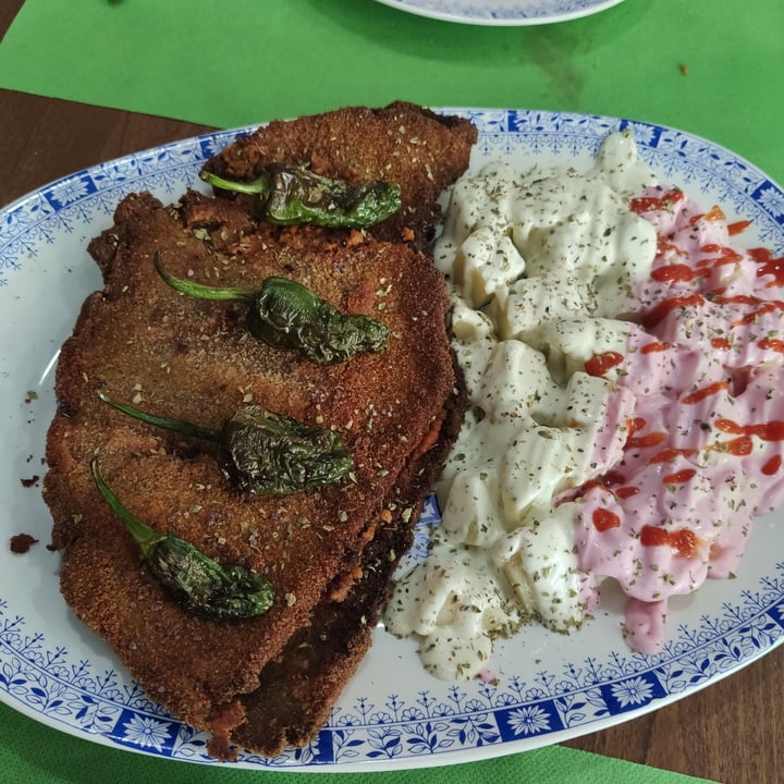 photo of Mostaza Y Media Cachopo De Seitan Relleno shared by @julia92 on  26 Jul 2021 - review