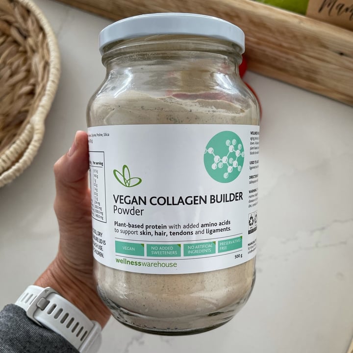 photo of Wellness warehouse  Vegan Collagen Builder Powder shared by @paularoo on  25 Oct 2021 - review