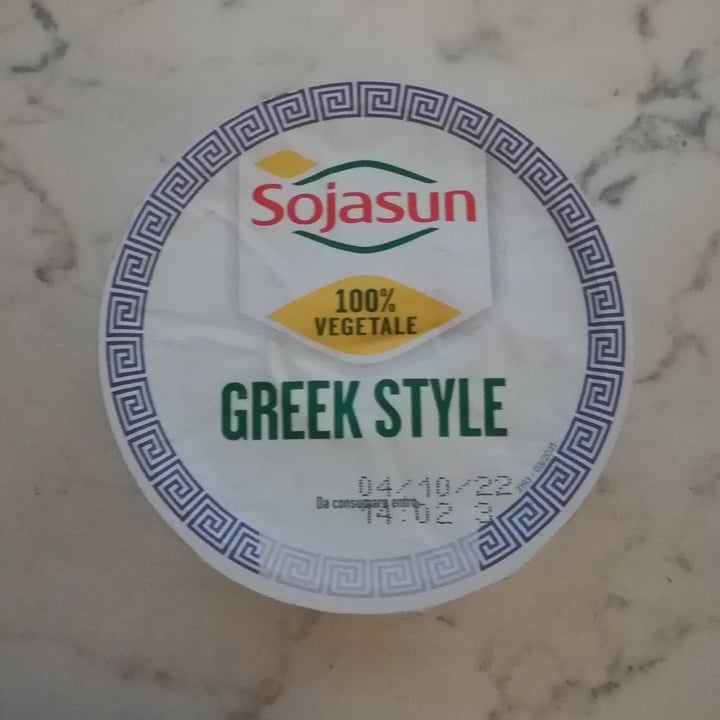 photo of Sojasun Greek Style Naturale shared by @giadabroggio on  30 Sep 2022 - review