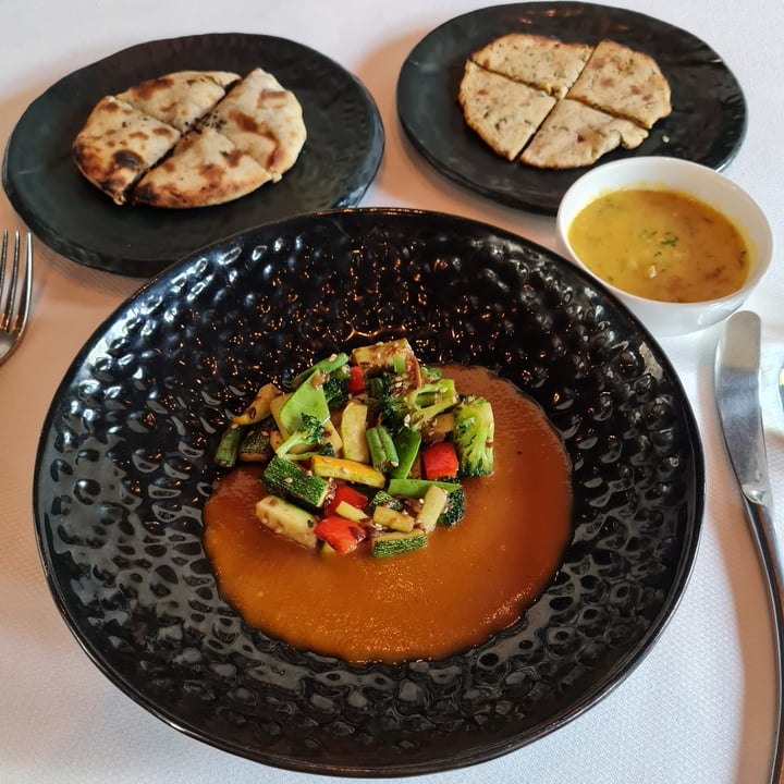 review photo of Indian Accent Vegan Chef's Tasting Menu shared by @monisha15 on 15 Apr 2021 - review