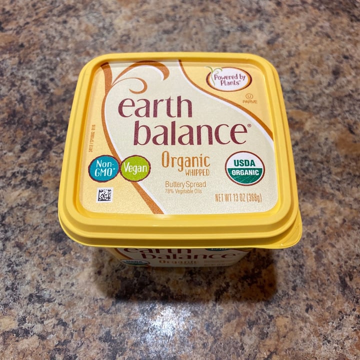 photo of Earth Balance Organic Whipped Buttery Spread shared by @evyndella on  31 May 2020 - review