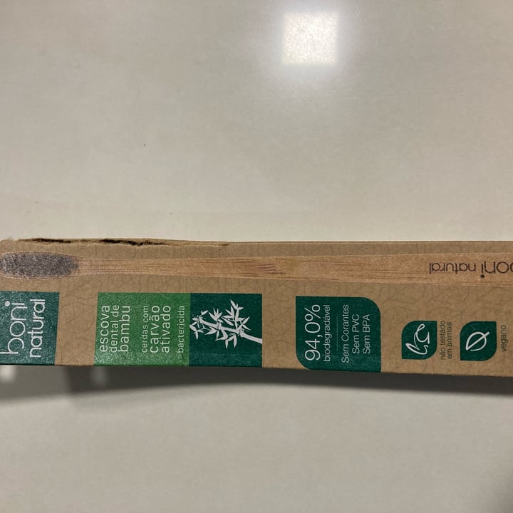 photo of Boni natural Bamboo Toothbrush shared by @amandacamargo on  22 Apr 2022 - review