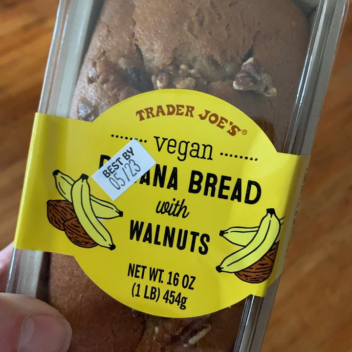 Trader Joe's Vegan Banana Bread with Walnuts Review abillion