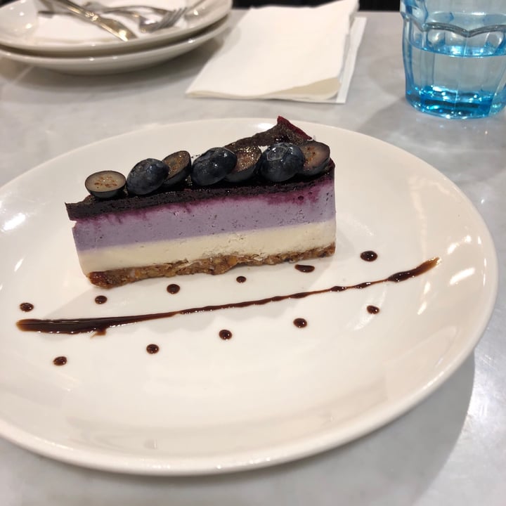 photo of Herbivore Vegan料理 Vegan blueberry Cheesecake shared by @snowman on  21 May 2021 - review