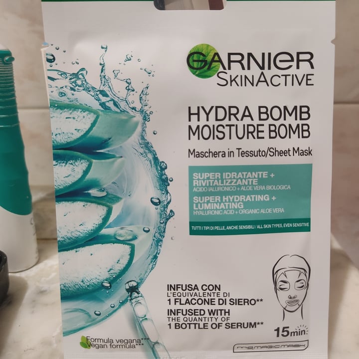 photo of Garnier Hydra Bomb shared by @chiarin94 on  29 Mar 2022 - review